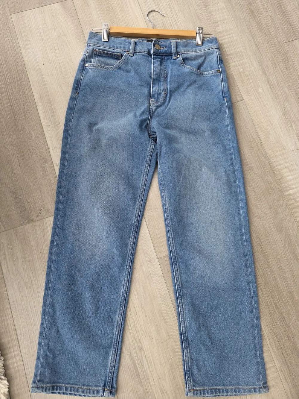 ME+EM Straight Leg Light Wash Jeans Women’s Size 26 - Picture 2 of 15